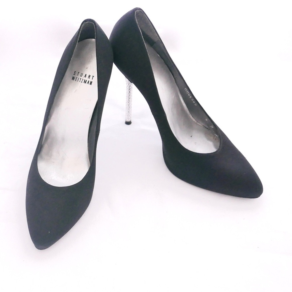 Stuart Weitzman Diamond heel Black stiletto